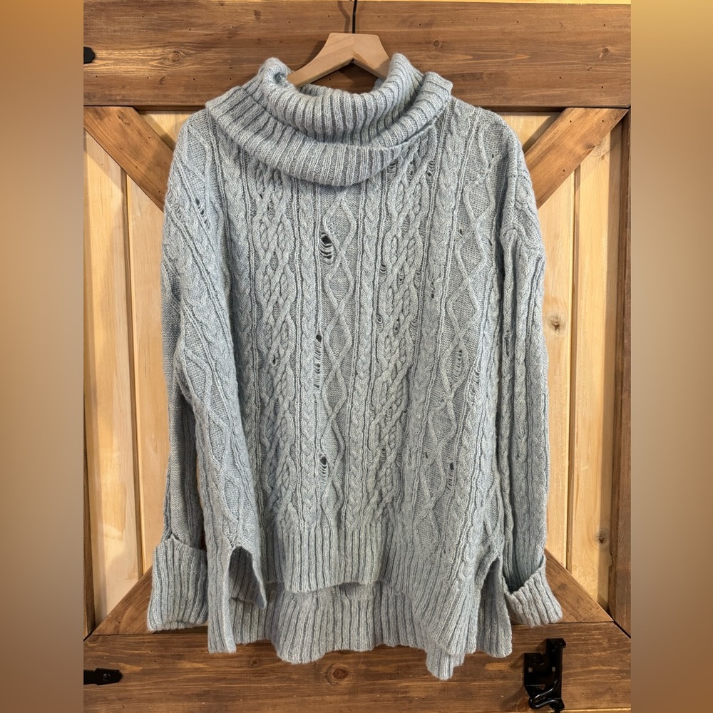 Free People distressed Sweater